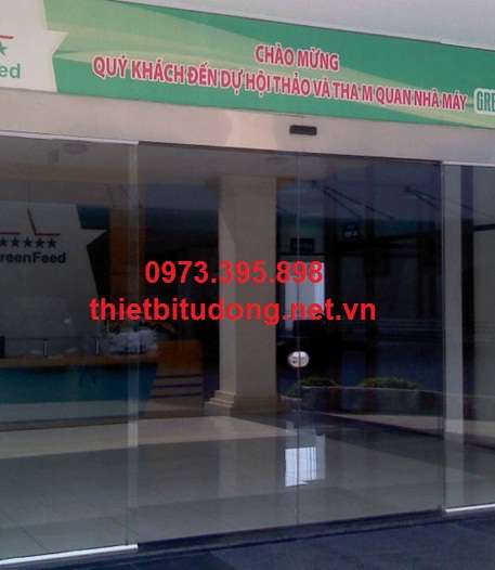 Cửa tự động tại Quảng Ninh