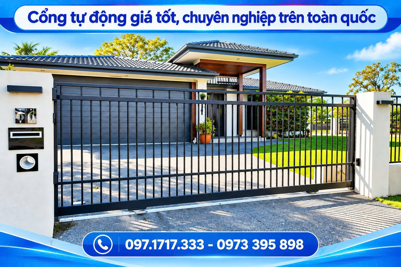 cổng tự động