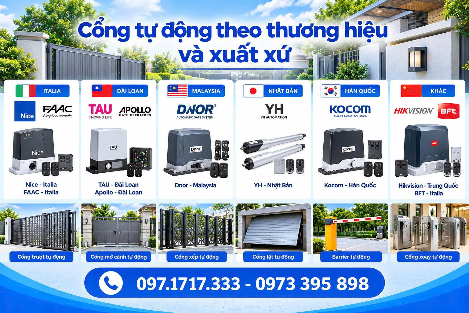 cổng tự động