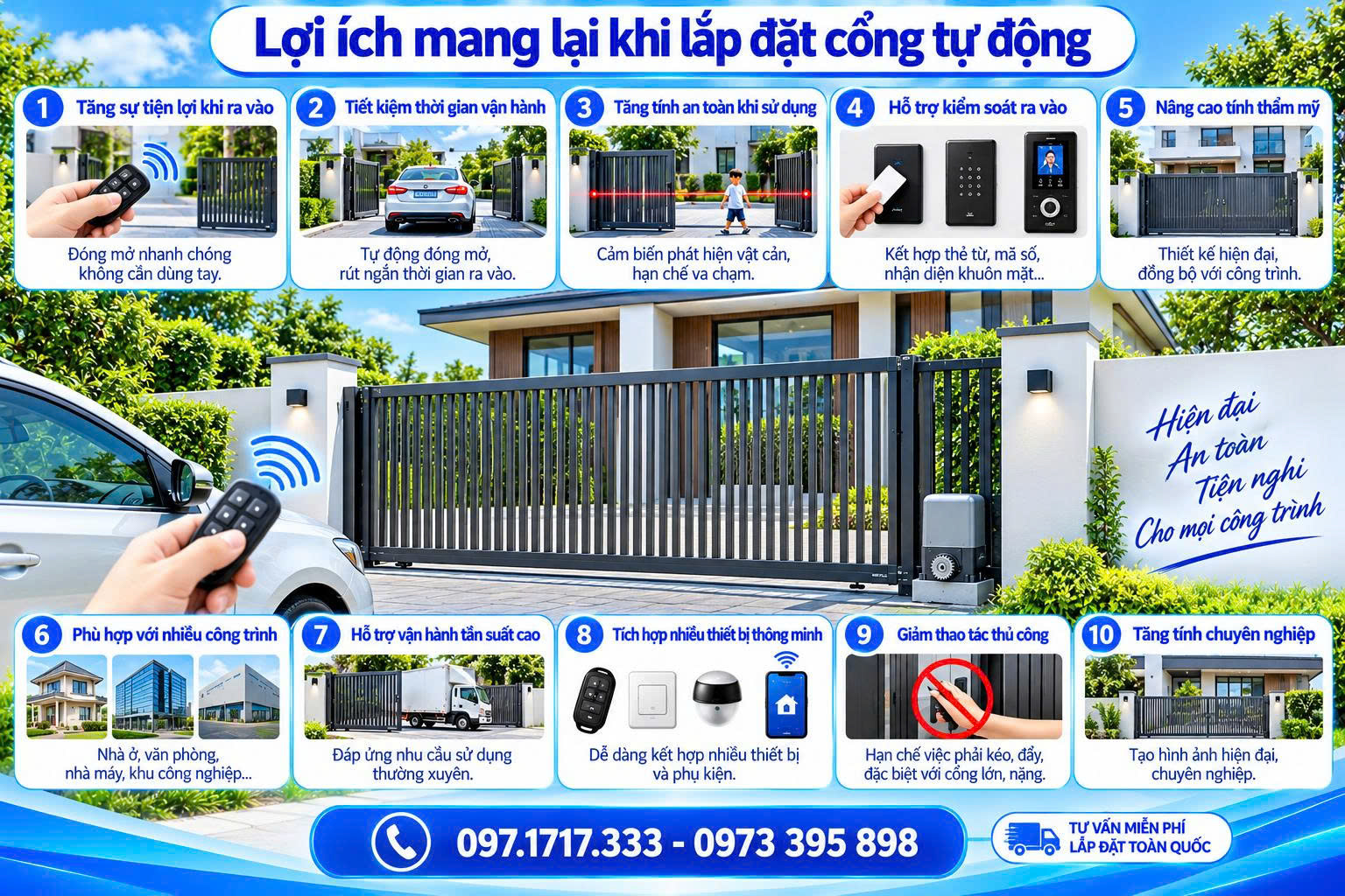 cổng tự động