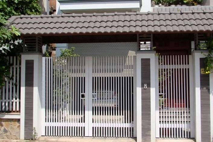Mẫu cổng nhà hiện đại