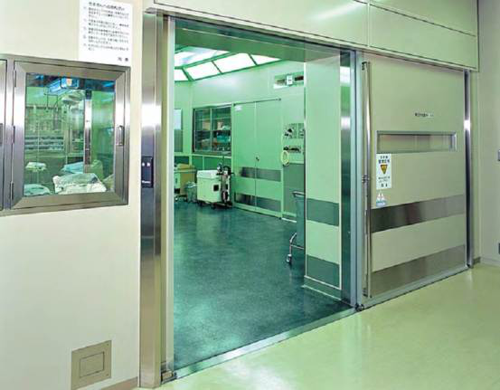 Cửa tự động thường sử dụng tại bệnh viện