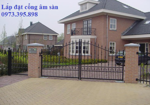 Tìm hiểu về cổng tự động bản lề âm sàn Tìm hiểu về cổng tự động bản lề âm sàn