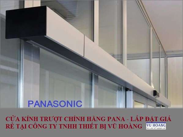 Cửa kính trượt tự động Panasonic
