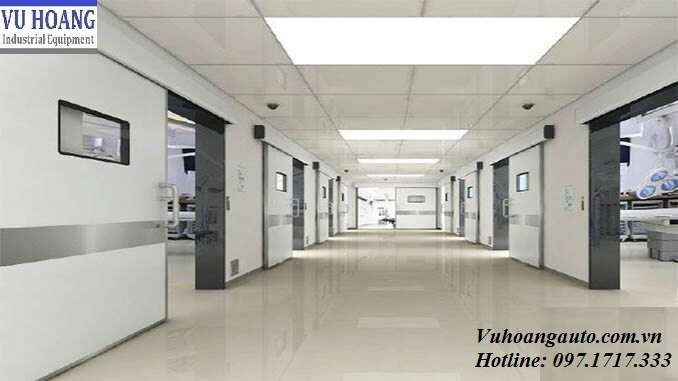 Cửa tự động bệnh viện cao cấp tại Vũ Hoàng