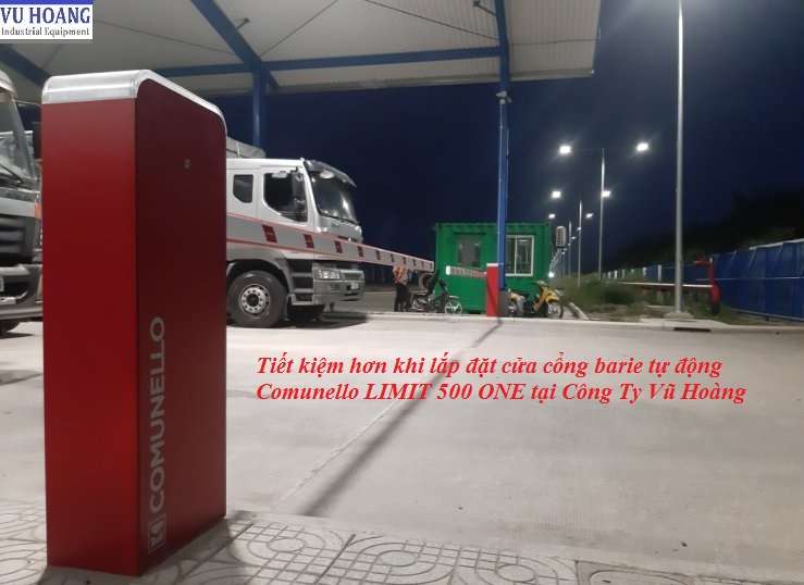 Thanh chắn tự động Comunello LIMIT 500 ONE ứng dụng thực tế