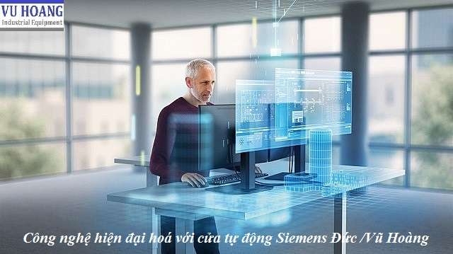 Ứng dụng cửa Siemens trong công ty, văn phòng