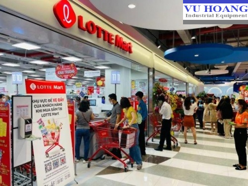 Kiểm Soát Ra Vào Siêu Thị Lotte