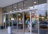 Cửa kính khung sắt tự động cho các mặt bằng kinh doanh