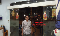 Bàn giao bộ cửa tự động panosonic cho ngân hàng BIDV