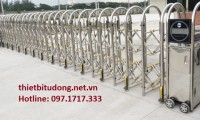Cổng xếp tự động và những điều bạn cần biết