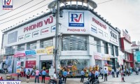 Công trình cửa kính hoàn thành tại Phong Vũ - Quận 3
