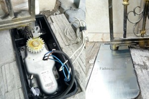 6 bước hướng dẫn lắp đặt motor cổng tự động âm sàn chi tiết nhất