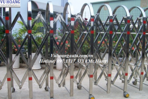 Bánh xe cổng xếp Inox chính hãng