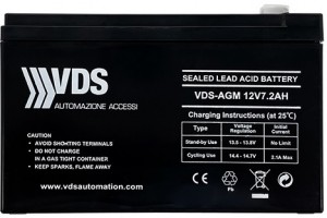 Bình lưu điện VDS 12v- 7.2ah