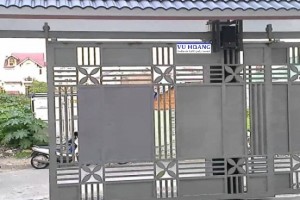 Cổng trượt tự động 2 cánh