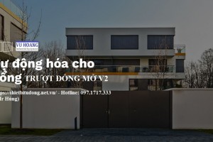 Cổng trượt tự động V2