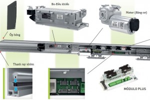 Cửa trượt tự động Ditec DAS200