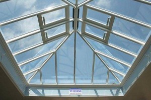 Mái kính cường lực giếng trời lấy ánh sáng cao cấp nhất