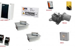Phụ kiện cổng tự động âm sàn italya