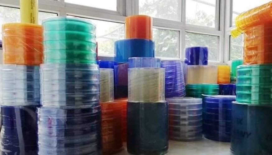 Màn nhựa PVC cửa kho lạnh chất lượng cao